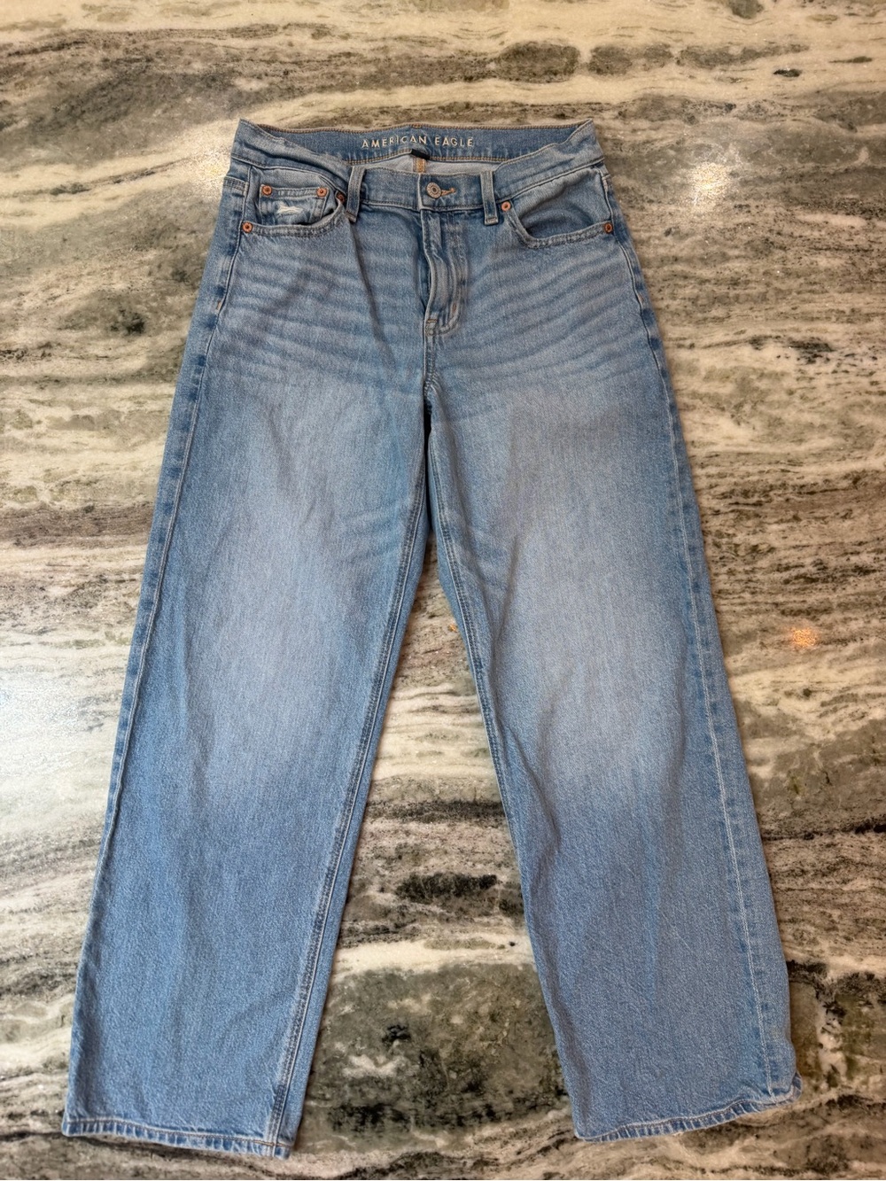 American Eagle Outfitters Light Blue “Stovepipe” Jeans  - Women Size 4 Reg